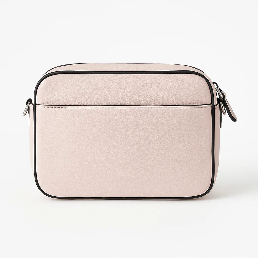 Guess Printed Crossbody Bag with Zip Closure