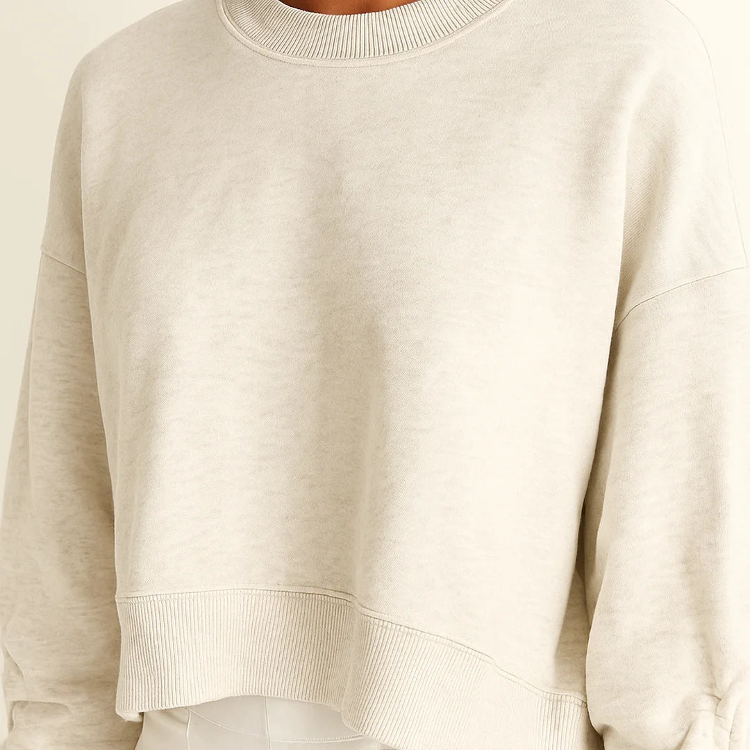 American Eagle Women’s  Cropped Sweatshirt Set