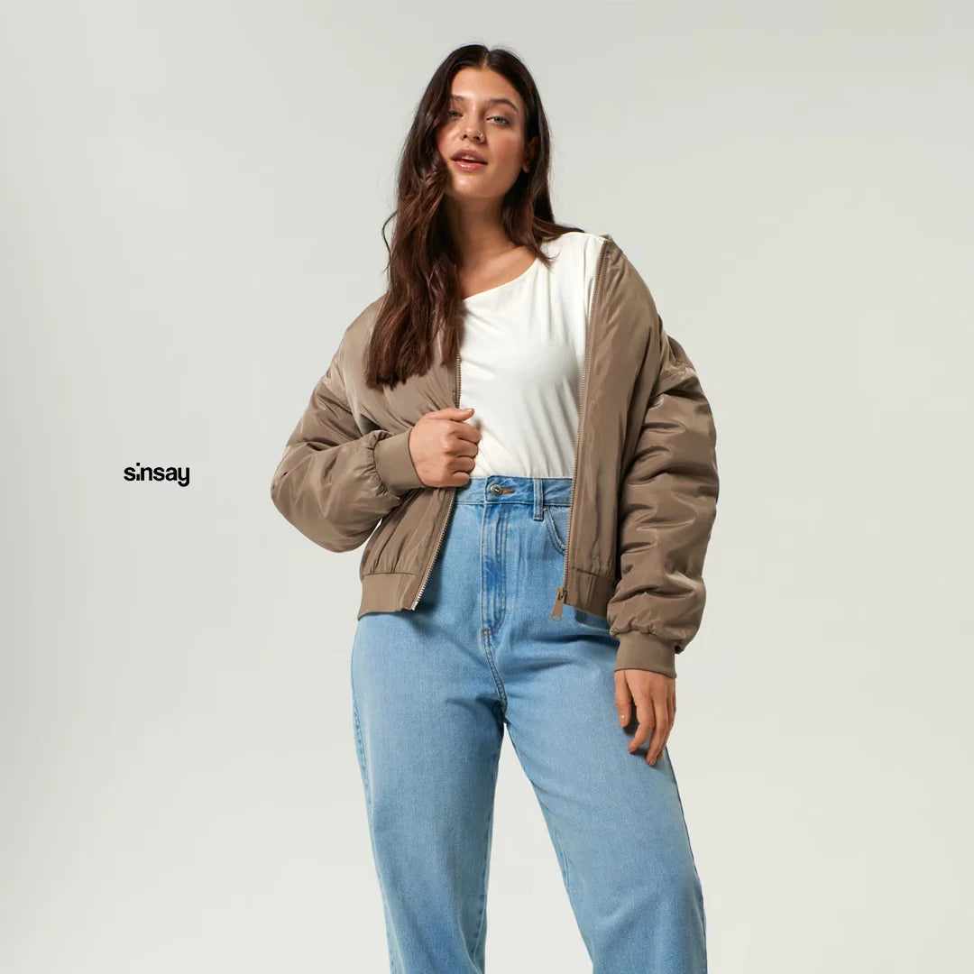 Classic Bomber Jacket for Women – Lightweight Everyday Look