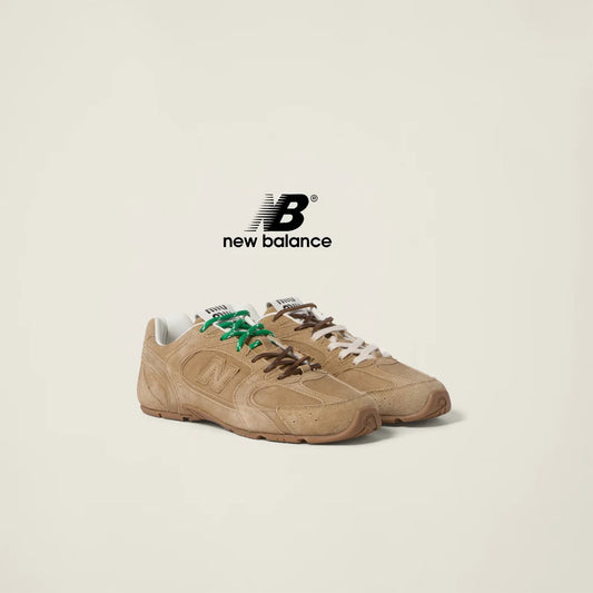New Balance x Miu Miu 530 SL Suede Sneakers