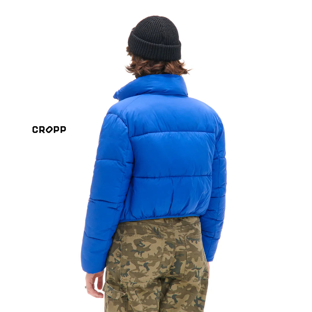 Classic Short Puffer Jacket for Women – Warm Quilted Style